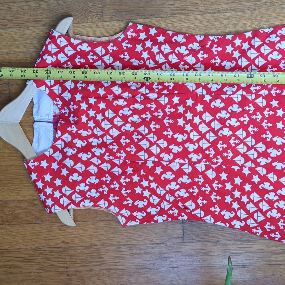 Vintage Nautical Shift Dress Small
